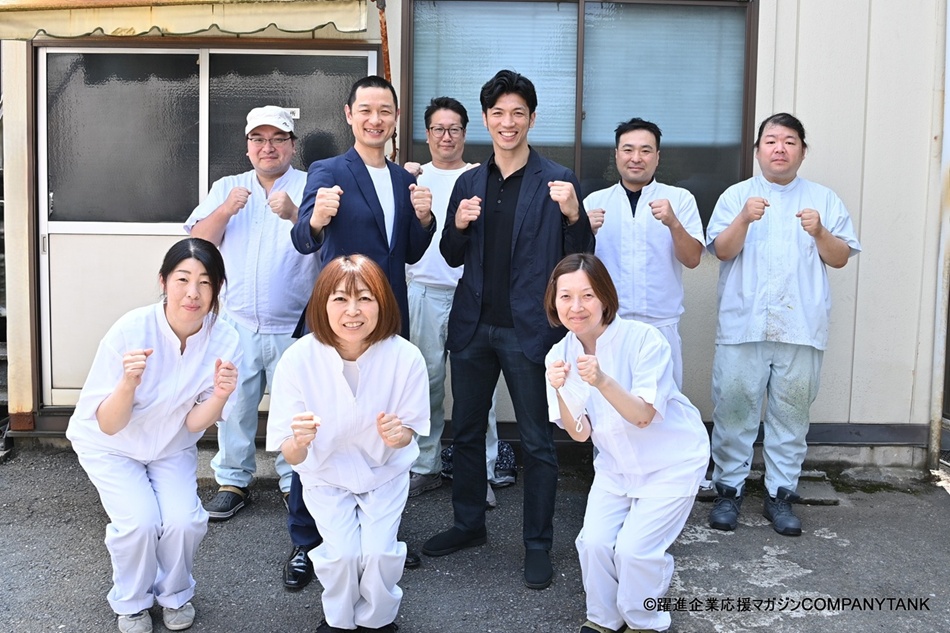村田諒太さん取材時の集合写真